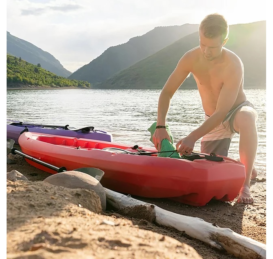 Image 728708_ALTMORE6.jpg, Product 728-708 / Price $479.99, Lifetime Daylite 80 Sit-On-Top Kayak With Paddle - Red from Lifetime on TSC.ca's Health & Fitness department