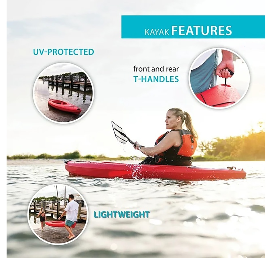 Image 728710_ALTMORE4.jpg, Product 728-710 / Price $499.99, Lifetime Racer 80 Kayak With Paddle from Lifetime on TSC.ca's Health & Fitness department