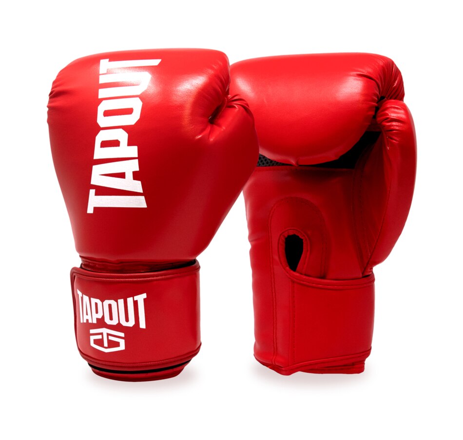 Image 728745_RED.jpg, Product 728-745 / Price $64.99, Tapout Boxing Gloves with Adjustable Hook and Loop Closure from Tapout on TSC.ca's Health & Fitness department