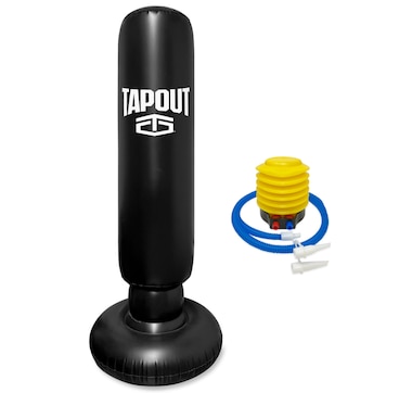 Tapout 63" Inflatable Punching Bag (black)