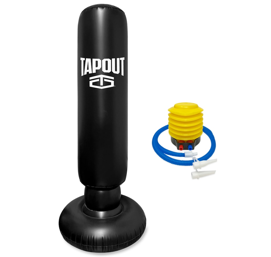 Image 728756.jpg, Product 728-756 / Price $39.99, Tapout 63" Inflatable Punching Bag (black) from Tapout on TSC.ca's Health & Fitness department