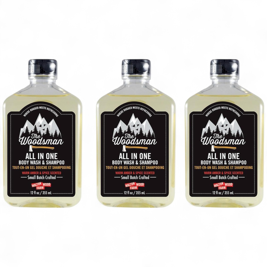 Image 728776_WOODS.jpg, Product 728-776 / Price $44.99, Walton Wood Farm All-in-One Body Wash & Shampoo - 3 Pack from Walton Wood Farm on TSC.ca's Beauty department