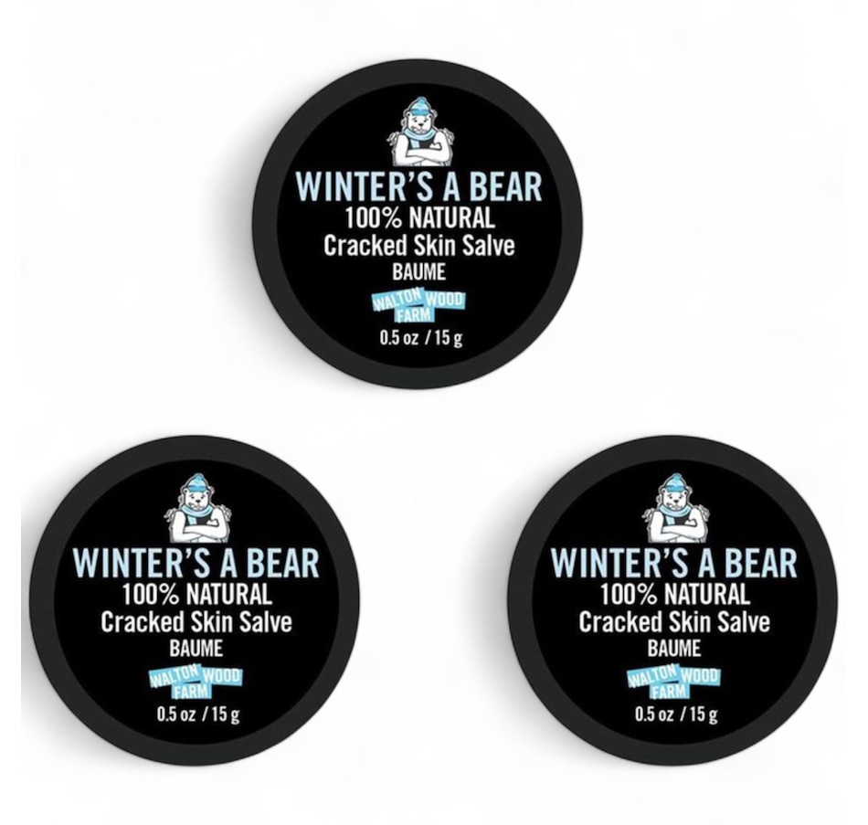 Image 728792_WNTAB.jpg, Product 728-792 / Price $29.99, Walton Wood Farm Cracked Skin Salve - 3 Pack from Walton Wood Farm on TSC.ca's Beauty department