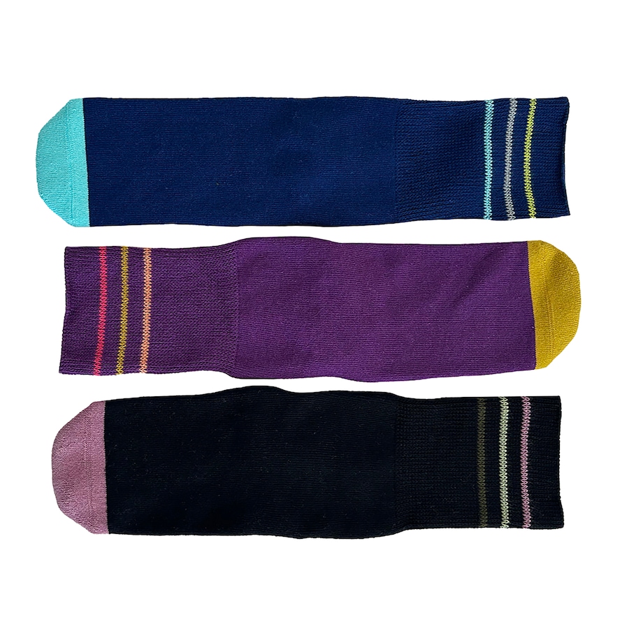 Image 728802_ALTMORE1.jpg, Product 728-802 / Price $42.99, Dr. Johnny's Colour Block Diabetic Socks Trio from Dr. Johnny's on TSC.ca's Health & Fitness department