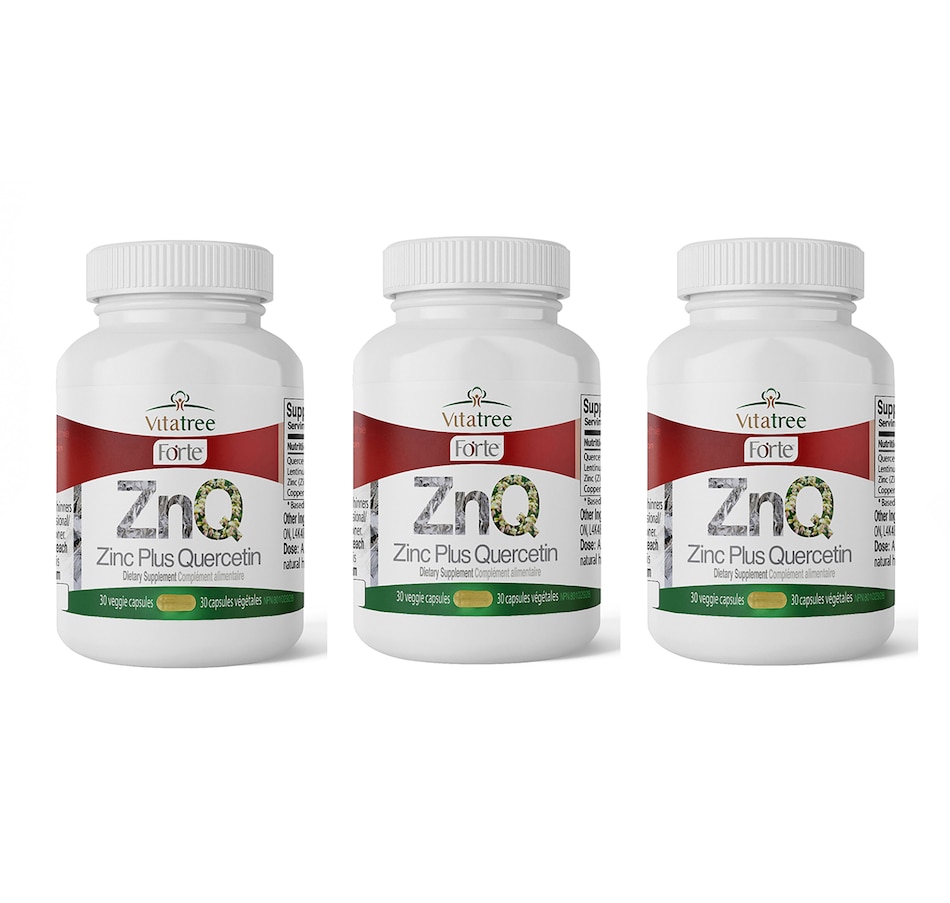 Image 728829.jpg, Product 728-829 / Price $119.99, VitaTree Forte Zinc Plus Quercetin 90 Day from VitaTree Nutritionals on TSC.ca's Health & Fitness department