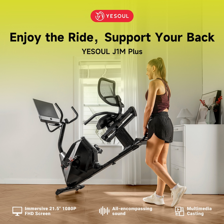 Image 728833_ALTMORE11.jpg, Product 728-833 / Price $899.00, Yesoul J1 Plus Recumbent Bike from Yesoul on TSC.ca's Health & Fitness department