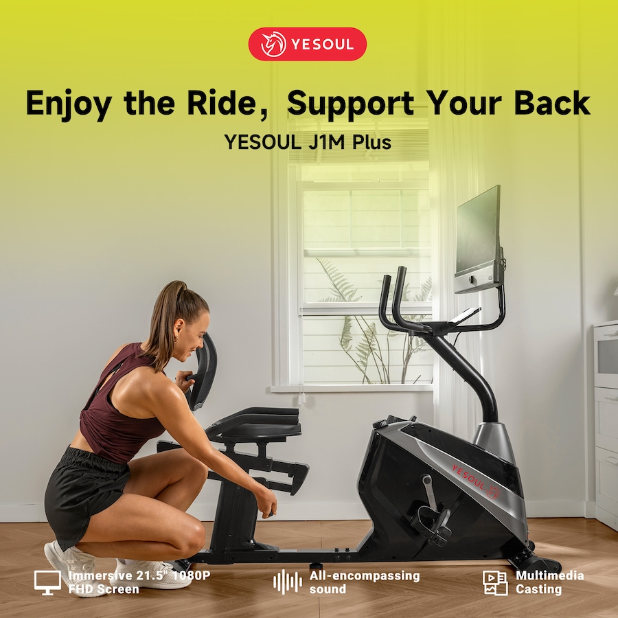 Image 728833_ALTMORE12.jpg, Product 728-833 / Price $899.00, Yesoul J1 Plus Recumbent Bike from Yesoul on TSC.ca's Health & Fitness department