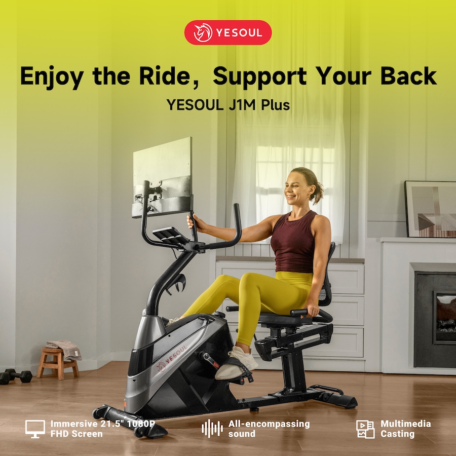 Image 728833_ALTMORE15.jpg, Product 728-833 / Price $899.00, Yesoul J1 Plus Recumbent Bike from Yesoul on TSC.ca's Health & Fitness department