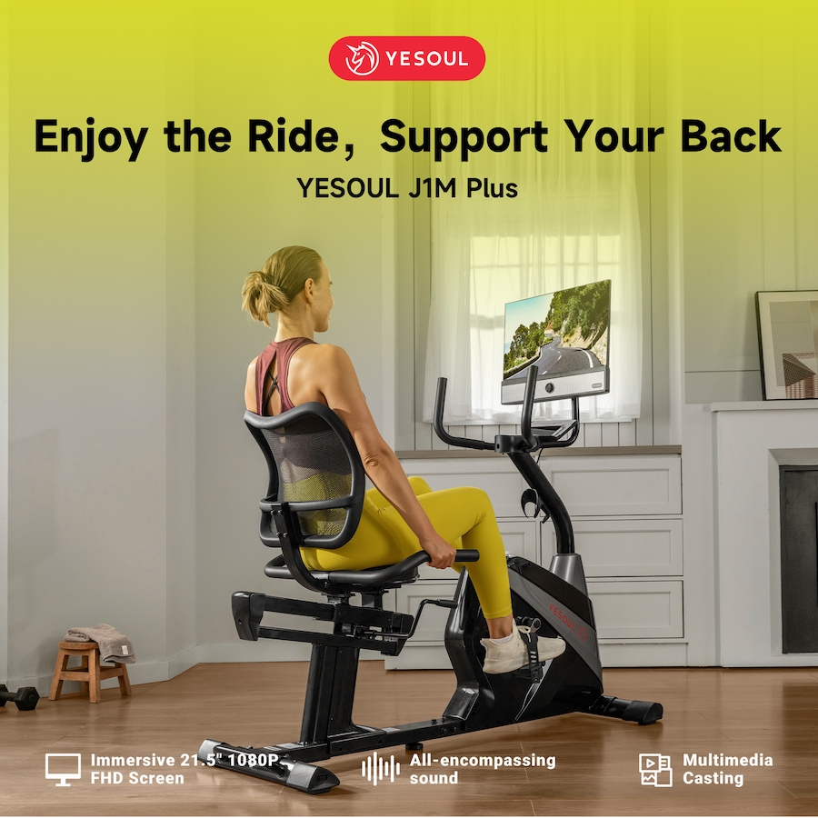 Image 728833_ALTMORE17.jpg, Product 728-833 / Price $899.00, Yesoul J1 Plus Recumbent Bike from Yesoul on TSC.ca's Health & Fitness department