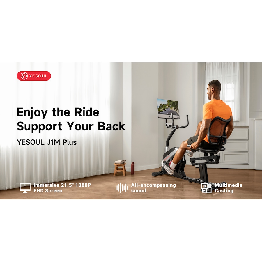 Image 728833_ALTMORE19.jpg, Product 728-833 / Price $899.00, Yesoul J1 Plus Recumbent Bike from Yesoul on TSC.ca's Health & Fitness department