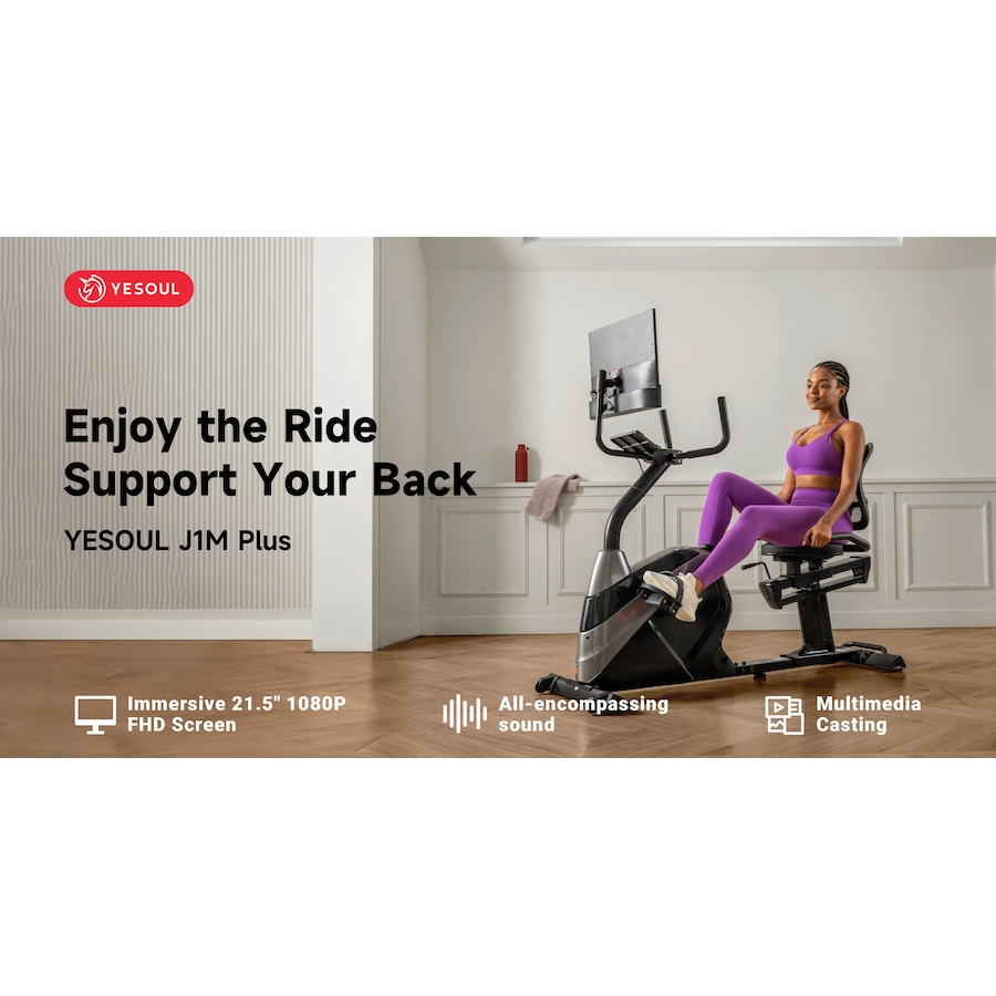 Image 728833_ALTMORE21.jpg, Product 728-833 / Price $899.00, Yesoul J1 Plus Recumbent Bike from Yesoul on TSC.ca's Health & Fitness department