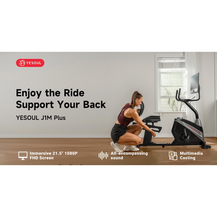 Image 728833_ALTMORE24.jpg, Product 728-833 / Price $899.00, Yesoul J1 Plus Recumbent Bike from Yesoul on TSC.ca's Health & Fitness department