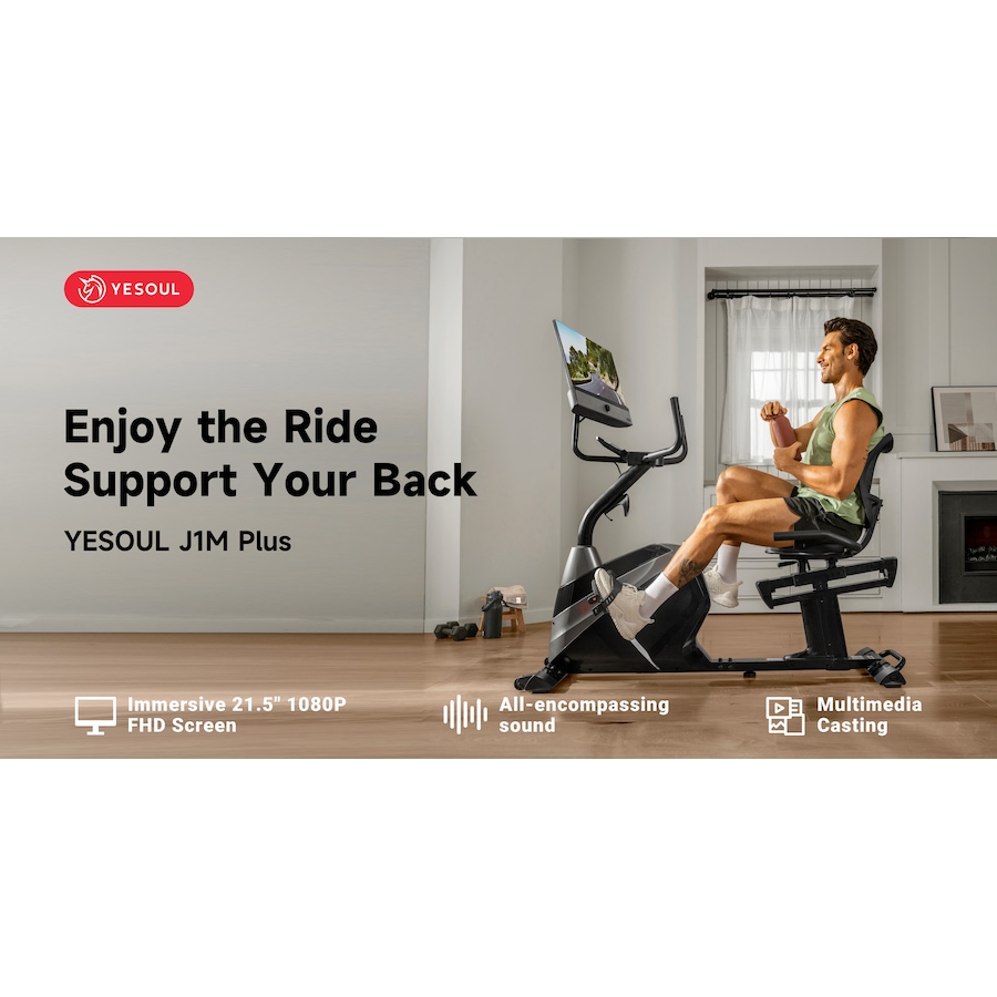 Image 728833_ALTMORE26.jpg, Product 728-833 / Price $899.00, Yesoul J1 Plus Recumbent Bike from Yesoul on TSC.ca's Health & Fitness department
