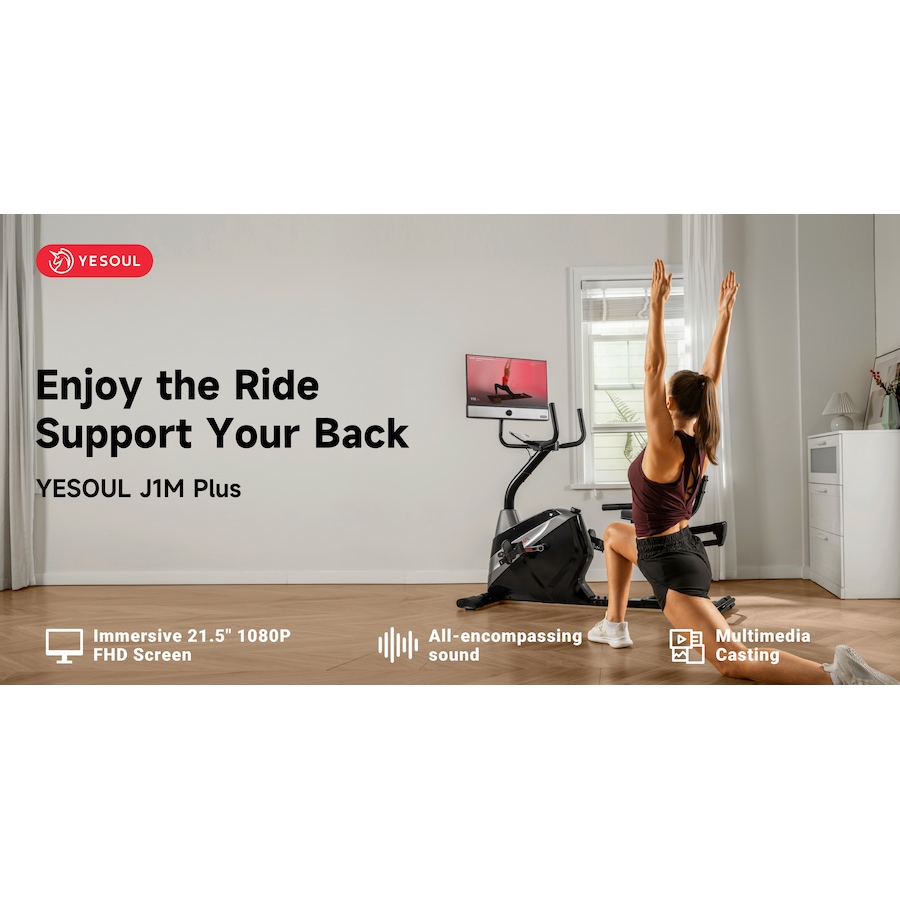 Image 728833_ALTMORE27.jpg, Product 728-833 / Price $899.00, Yesoul J1 Plus Recumbent Bike from Yesoul on TSC.ca's Health & Fitness department