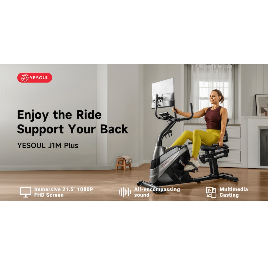 Image 728833_ALTMORE28.jpg, Product 728-833 / Price $899.00, Yesoul J1 Plus Recumbent Bike from Yesoul on TSC.ca's Health & Fitness department