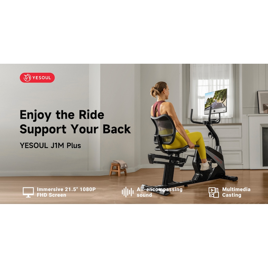 Image 728833_ALTMORE29.jpg, Product 728-833 / Price $899.00, Yesoul J1 Plus Recumbent Bike from Yesoul on TSC.ca's Health & Fitness department