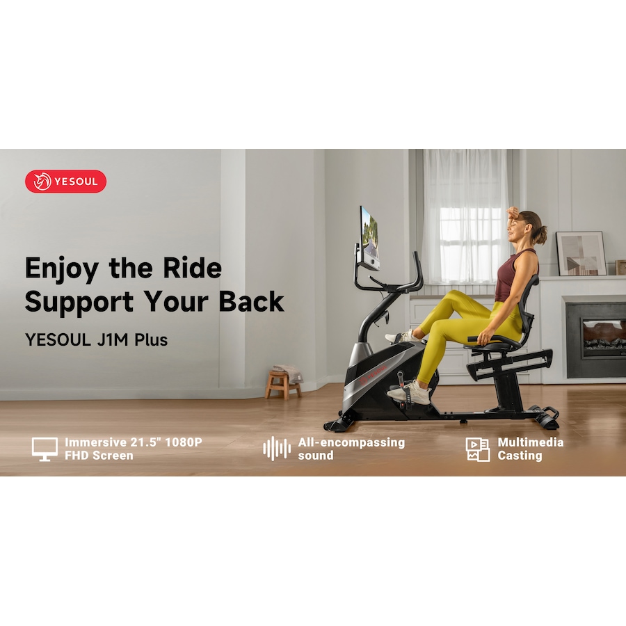 Image 728833_ALTMORE30.jpg, Product 728-833 / Price $899.00, Yesoul J1 Plus Recumbent Bike from Yesoul on TSC.ca's Health & Fitness department