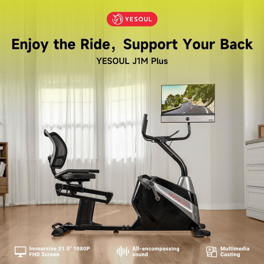 Image 728833_ALTMORE31.jpg, Product 728-833 / Price $899.00, Yesoul J1 Plus Recumbent Bike from Yesoul on TSC.ca's Health & Fitness department