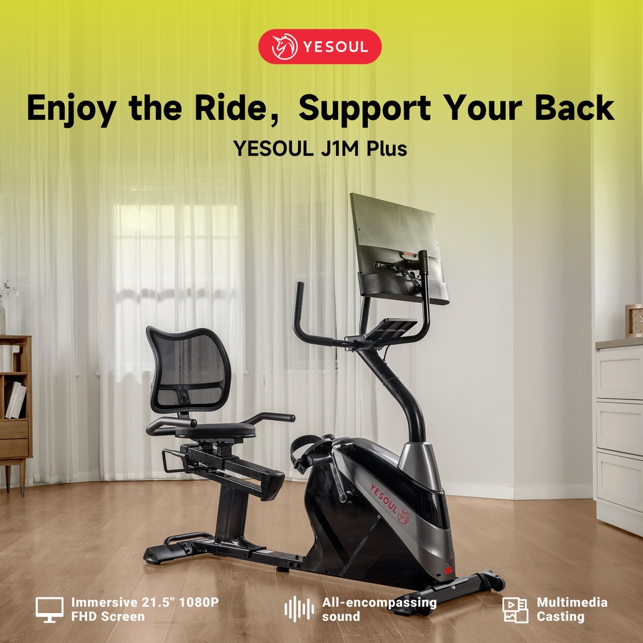 Image 728833_ALTMORE32.jpg, Product 728-833 / Price $899.00, Yesoul J1 Plus Recumbent Bike from Yesoul on TSC.ca's Health & Fitness department