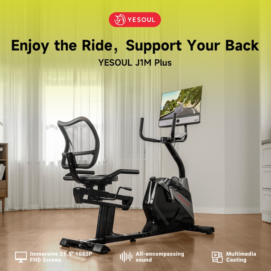 Image 728833_ALTMORE35.jpg, Product 728-833 / Price $899.00, Yesoul J1 Plus Recumbent Bike from Yesoul on TSC.ca's Health & Fitness department
