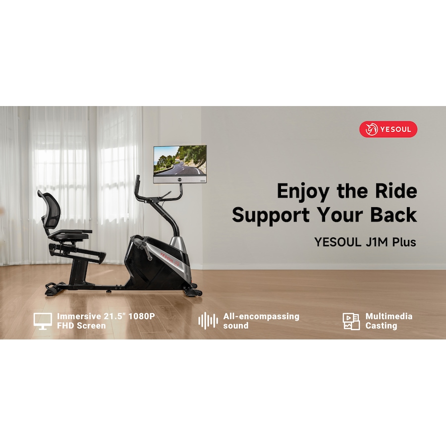 Image 728833_ALTMORE37.jpg, Product 728-833 / Price $899.00, Yesoul J1 Plus Recumbent Bike from Yesoul on TSC.ca's Health & Fitness department