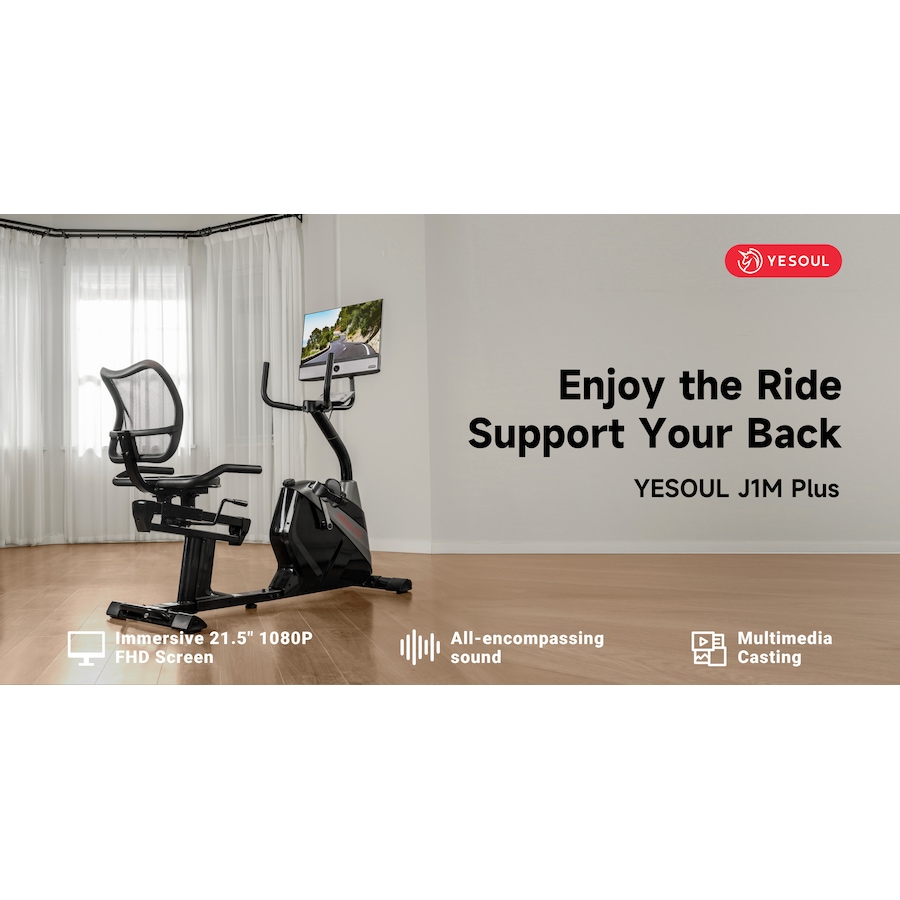 Image 728833_ALTMORE39.jpg, Product 728-833 / Price $899.00, Yesoul J1 Plus Recumbent Bike from Yesoul on TSC.ca's Health & Fitness department