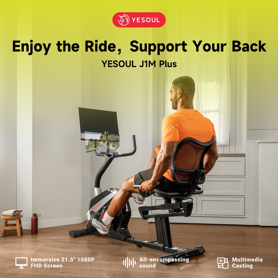 Image 728833_ALTMORE7.jpg, Product 728-833 / Price $899.00, Yesoul J1 Plus Recumbent Bike from Yesoul on TSC.ca's Health & Fitness department