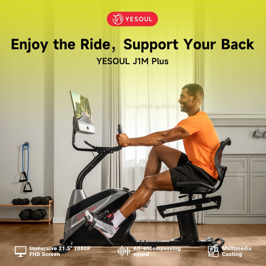 Image 728833_ALTMORE8.jpg, Product 728-833 / Price $899.00, Yesoul J1 Plus Recumbent Bike from Yesoul on TSC.ca's Health & Fitness department