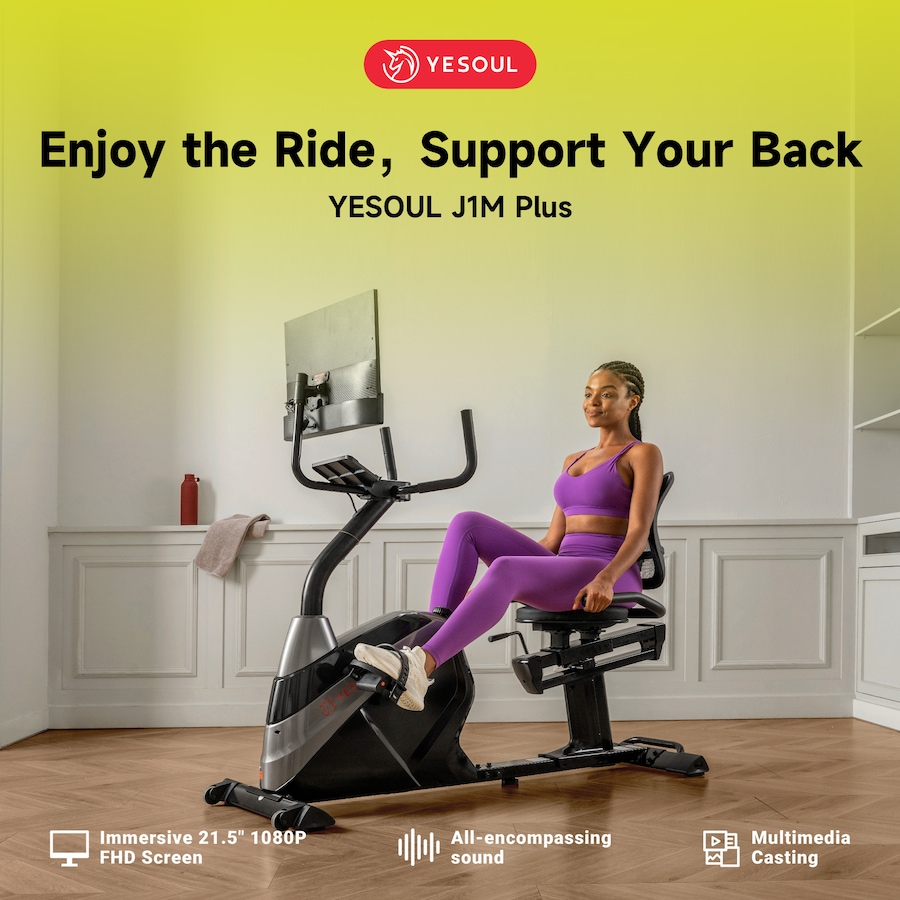 Image 728833_ALTMORE9.jpg, Product 728-833 / Price $899.00, Yesoul J1 Plus Recumbent Bike from Yesoul on TSC.ca's Health & Fitness department