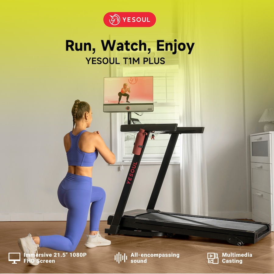 Image 728834_ALTMORE12.jpg, Product 728-834 / Price $1,099.00, Yesoul T1M Plus Smart Treadmill from Yesoul on TSC.ca's Health & Fitness department