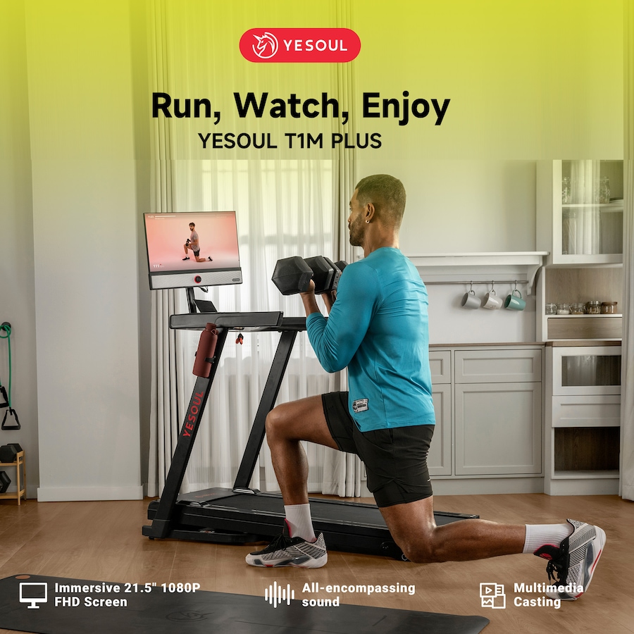 Image 728834_ALTMORE15.jpg, Product 728-834 / Price $1,099.00, Yesoul T1M Plus Smart Treadmill from Yesoul on TSC.ca's Health & Fitness department