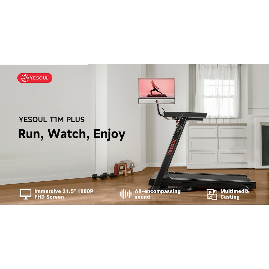 Image 728834_ALTMORE17.jpg, Product 728-834 / Price $1,099.00, Yesoul T1M Plus Smart Treadmill from Yesoul on TSC.ca's Health & Fitness department