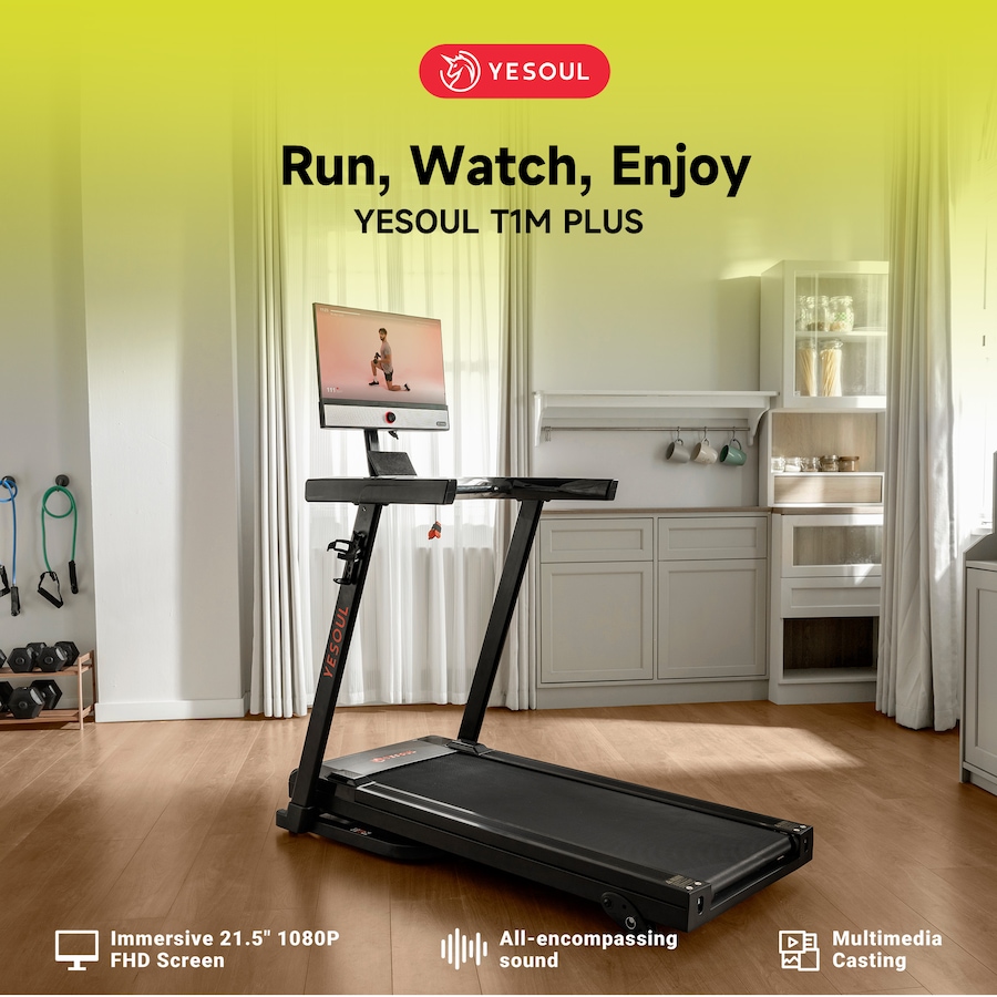 Image 728834_ALTMORE2.jpg, Product 728-834 / Price $1,099.00, Yesoul T1M Plus Smart Treadmill from Yesoul on TSC.ca's Health & Fitness department