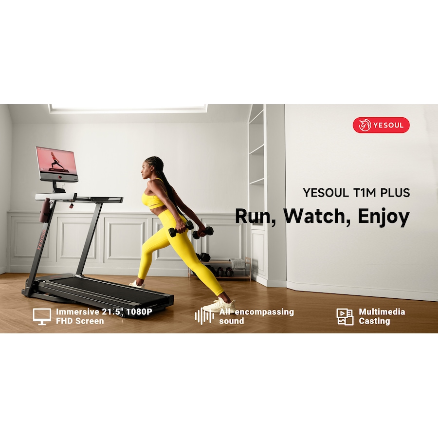Image 728834_ALTMORE21.jpg, Product 728-834 / Price $1,099.00, Yesoul T1M Plus Smart Treadmill from Yesoul on TSC.ca's Health & Fitness department