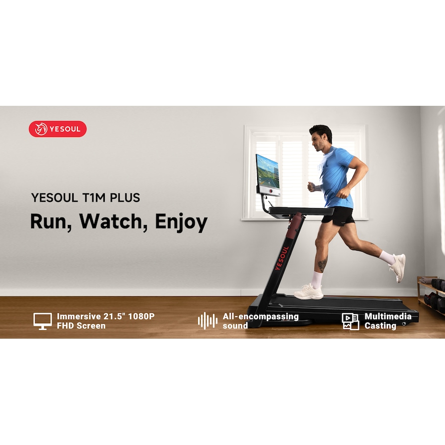 Image 728834_ALTMORE22.jpg, Product 728-834 / Price $1,099.00, Yesoul T1M Plus Smart Treadmill from Yesoul on TSC.ca's Health & Fitness department
