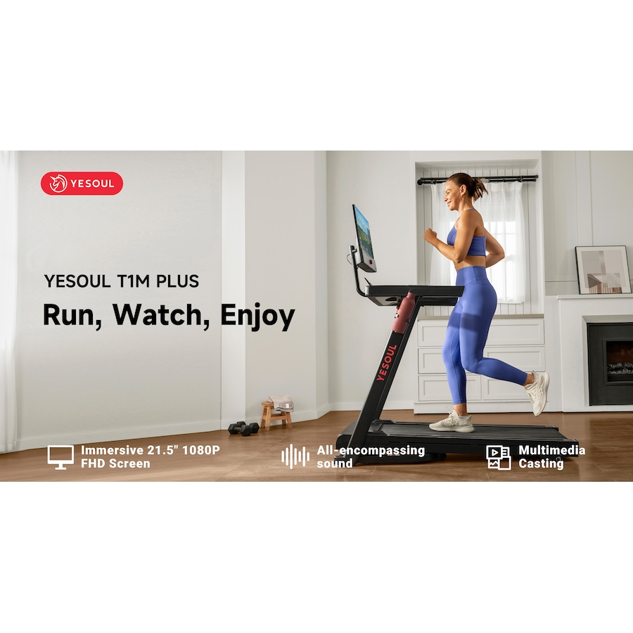 Image 728834_ALTMORE24.jpg, Product 728-834 / Price $1,099.00, Yesoul T1M Plus Smart Treadmill from Yesoul on TSC.ca's Health & Fitness department