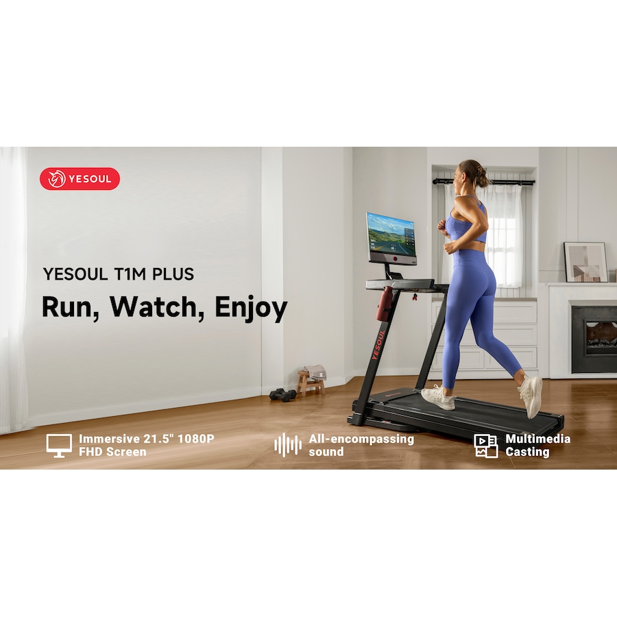 Image 728834_ALTMORE25.jpg, Product 728-834 / Price $1,099.00, Yesoul T1M Plus Smart Treadmill from Yesoul on TSC.ca's Health & Fitness department