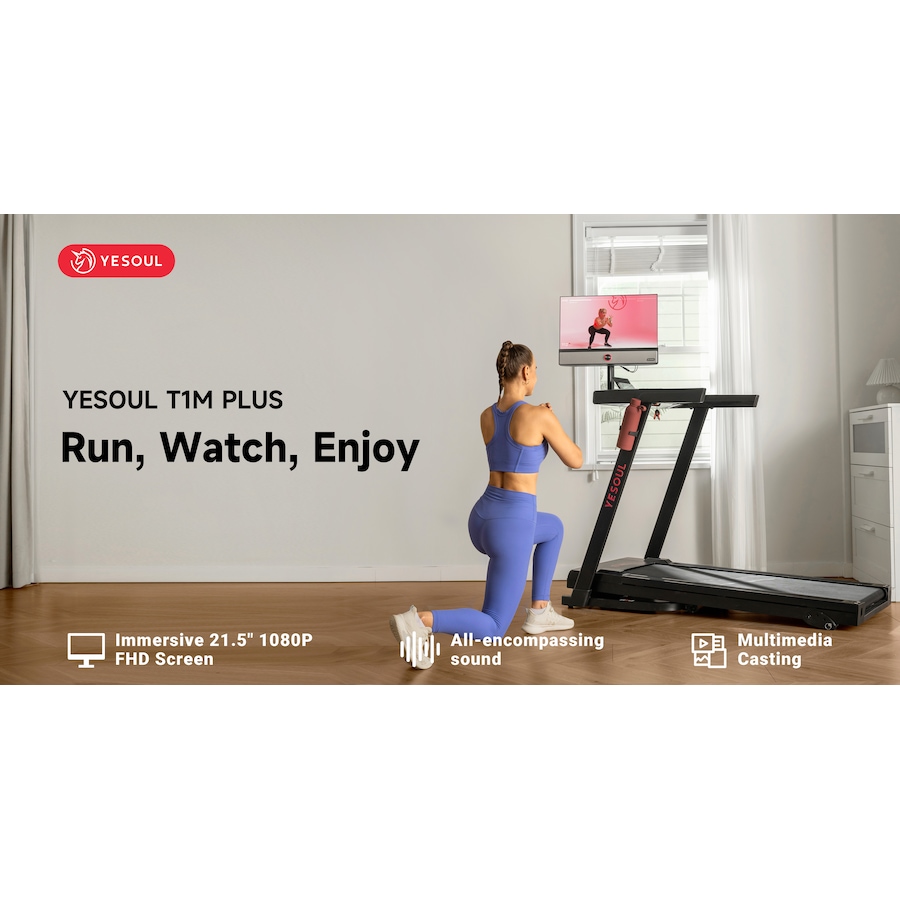 Image 728834_ALTMORE26.jpg, Product 728-834 / Price $1,099.00, Yesoul T1M Plus Smart Treadmill from Yesoul on TSC.ca's Health & Fitness department