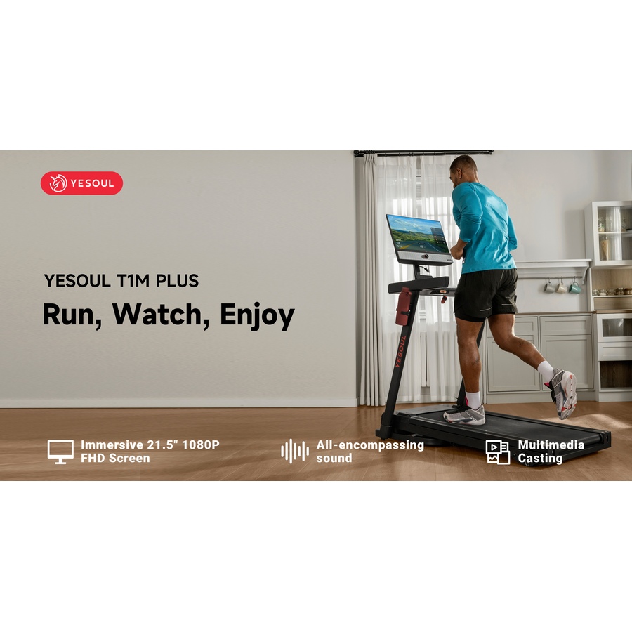Image 728834_ALTMORE28.jpg, Product 728-834 / Price $1,099.00, Yesoul T1M Plus Smart Treadmill from Yesoul on TSC.ca's Health & Fitness department