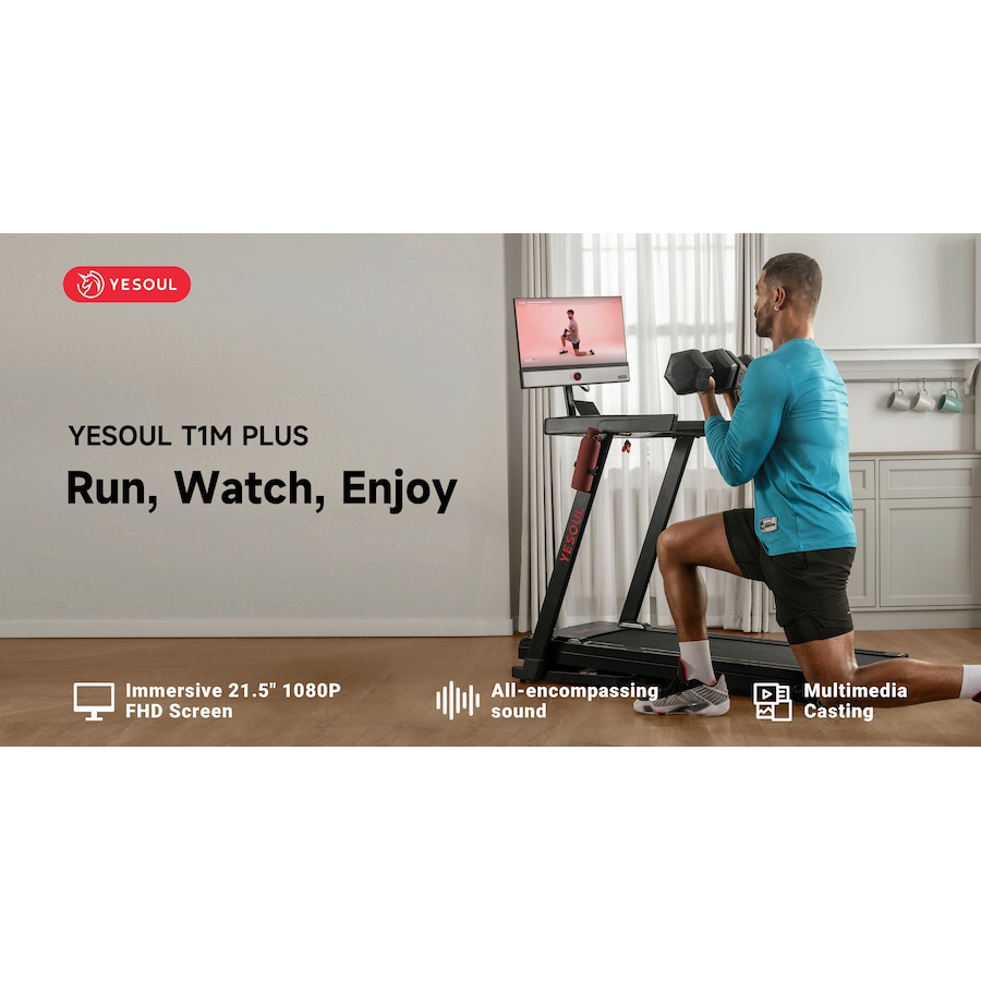 Image 728834_ALTMORE29.jpg, Product 728-834 / Price $1,099.00, Yesoul T1M Plus Smart Treadmill from Yesoul on TSC.ca's Health & Fitness department