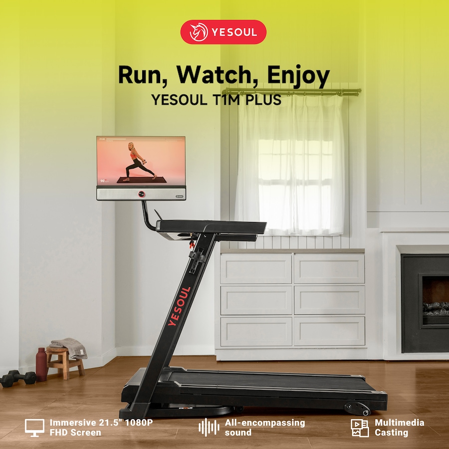 Image 728834_ALTMORE3.jpg, Product 728-834 / Price $1,099.00, Yesoul T1M Plus Smart Treadmill from Yesoul on TSC.ca's Health & Fitness department