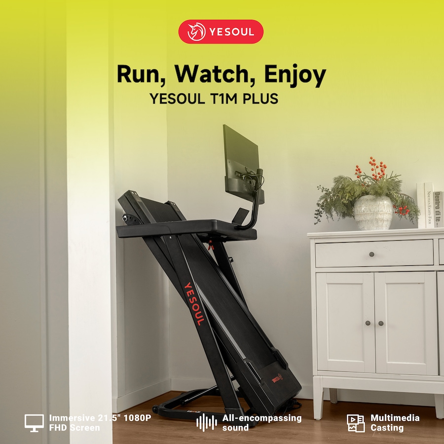 Image 728834_ALTMORE4.jpg, Product 728-834 / Price $1,099.00, Yesoul T1M Plus Smart Treadmill from Yesoul on TSC.ca's Health & Fitness department