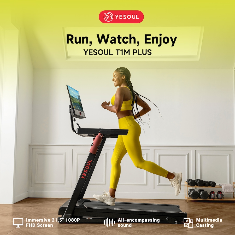 Image 728834_ALTMORE5.jpg, Product 728-834 / Price $1,099.00, Yesoul T1M Plus Smart Treadmill from Yesoul on TSC.ca's Health & Fitness department