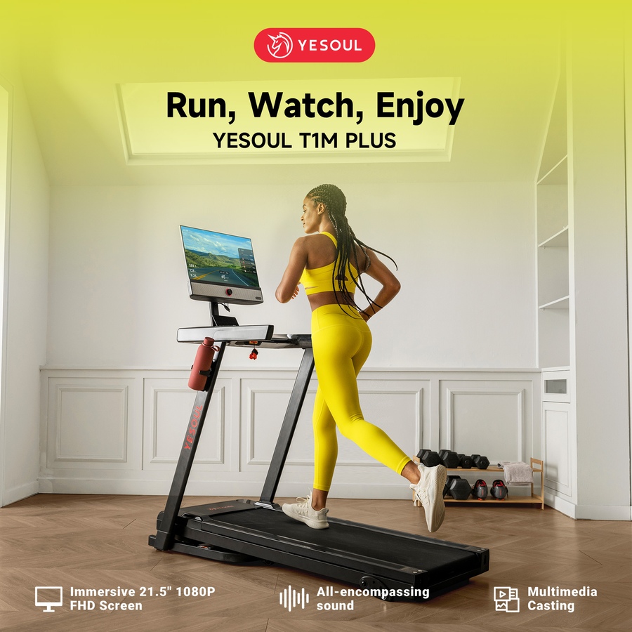 Image 728834_ALTMORE6.jpg, Product 728-834 / Price $1,099.00, Yesoul T1M Plus Smart Treadmill from Yesoul on TSC.ca's Health & Fitness department