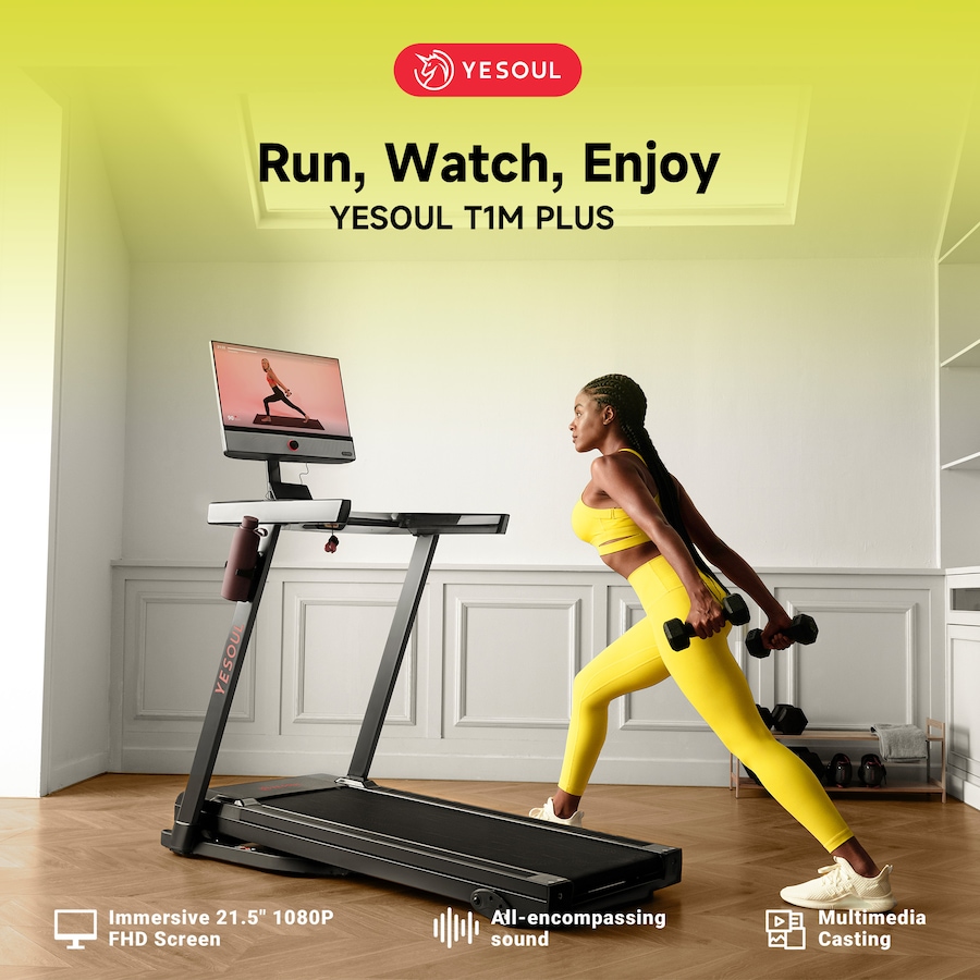 Image 728834_ALTMORE7.jpg, Product 728-834 / Price $1,099.00, Yesoul T1M Plus Smart Treadmill from Yesoul on TSC.ca's Health & Fitness department