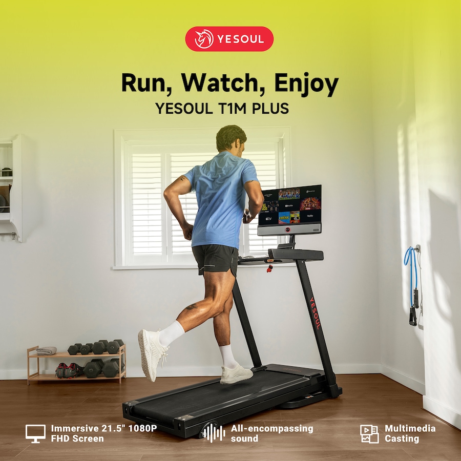 Image 728834_ALTMORE9.jpg, Product 728-834 / Price $1,099.00, Yesoul T1M Plus Smart Treadmill from Yesoul on TSC.ca's Health & Fitness department
