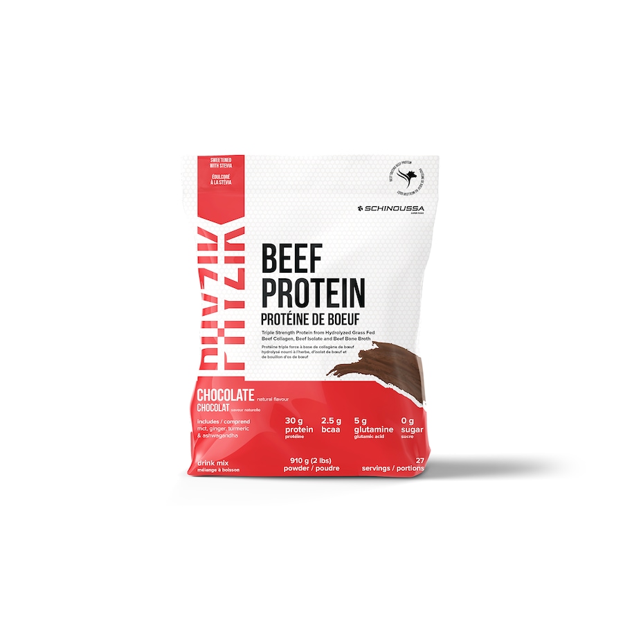 Image 728846_CHO.jpg, Product 728-846 / Price $59.99, Schinoussa Phyzik Beef Protein (2 lbs) from Schinoussa on TSC.ca's Health & Fitness department