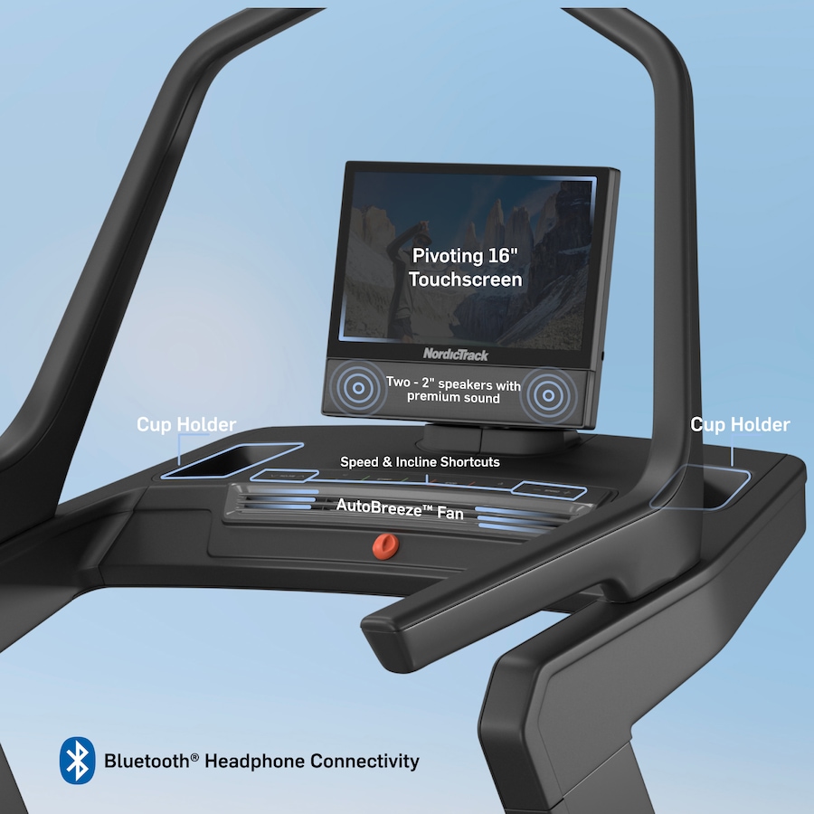 Image 728857_ALTMORE4.jpg, Product 728-857 / Price $4,799.00, NordicTrack X16 Incline Treadmill from NordicTrack on TSC.ca's Health & Fitness department