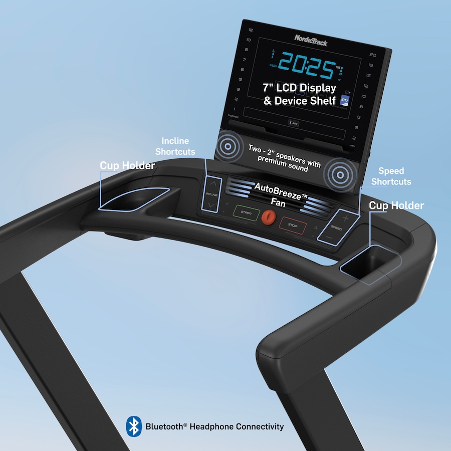 Image 728863_ALTMORE15.jpg, Product 728-863 / Price $1,399.00, NordicTrack T Series 8 Treadmill from NordicTrack on TSC.ca's Health & Fitness department