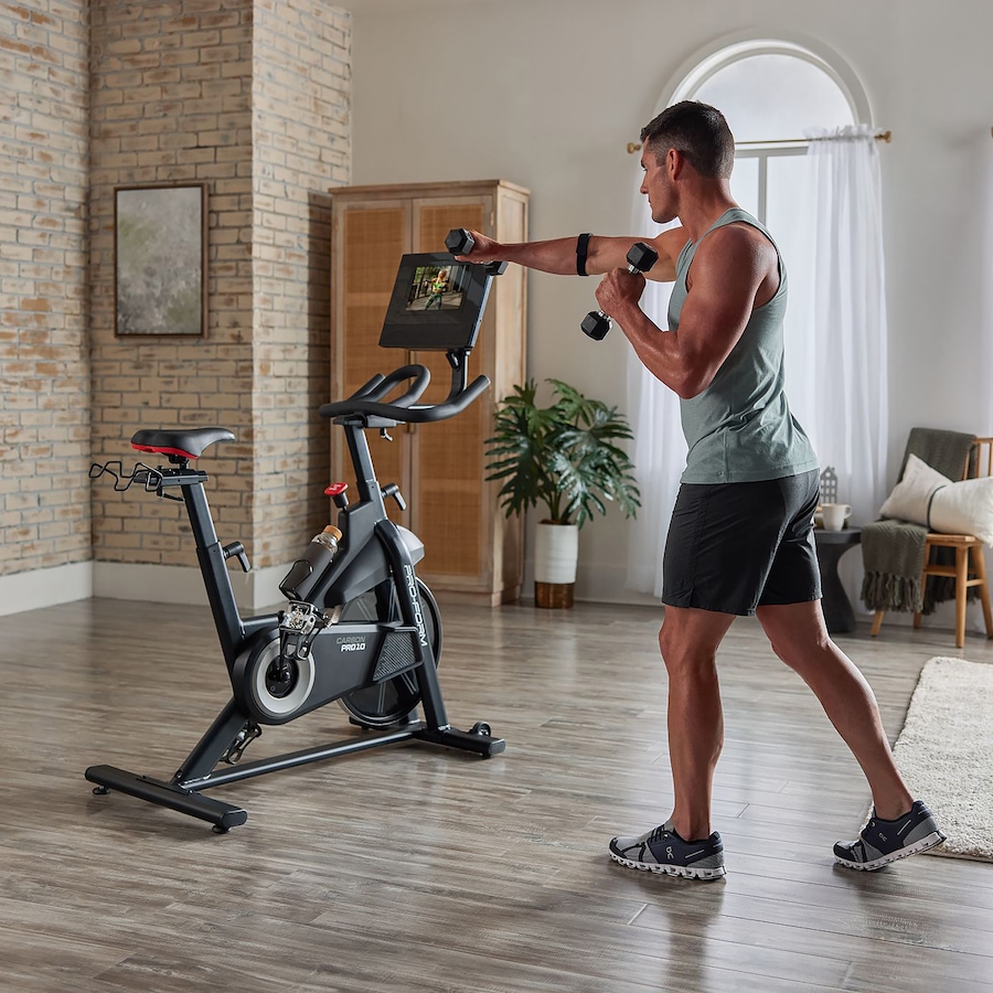 Image 728885_ALTMORE4.jpg, Product 728-885 / Price $1,399.00, ProForm Carbon Pro 10 Studio Exercise Bike  from ProForm on TSC.ca's Health & Fitness department